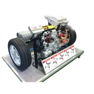 Hybrid Car Engine Cut Model