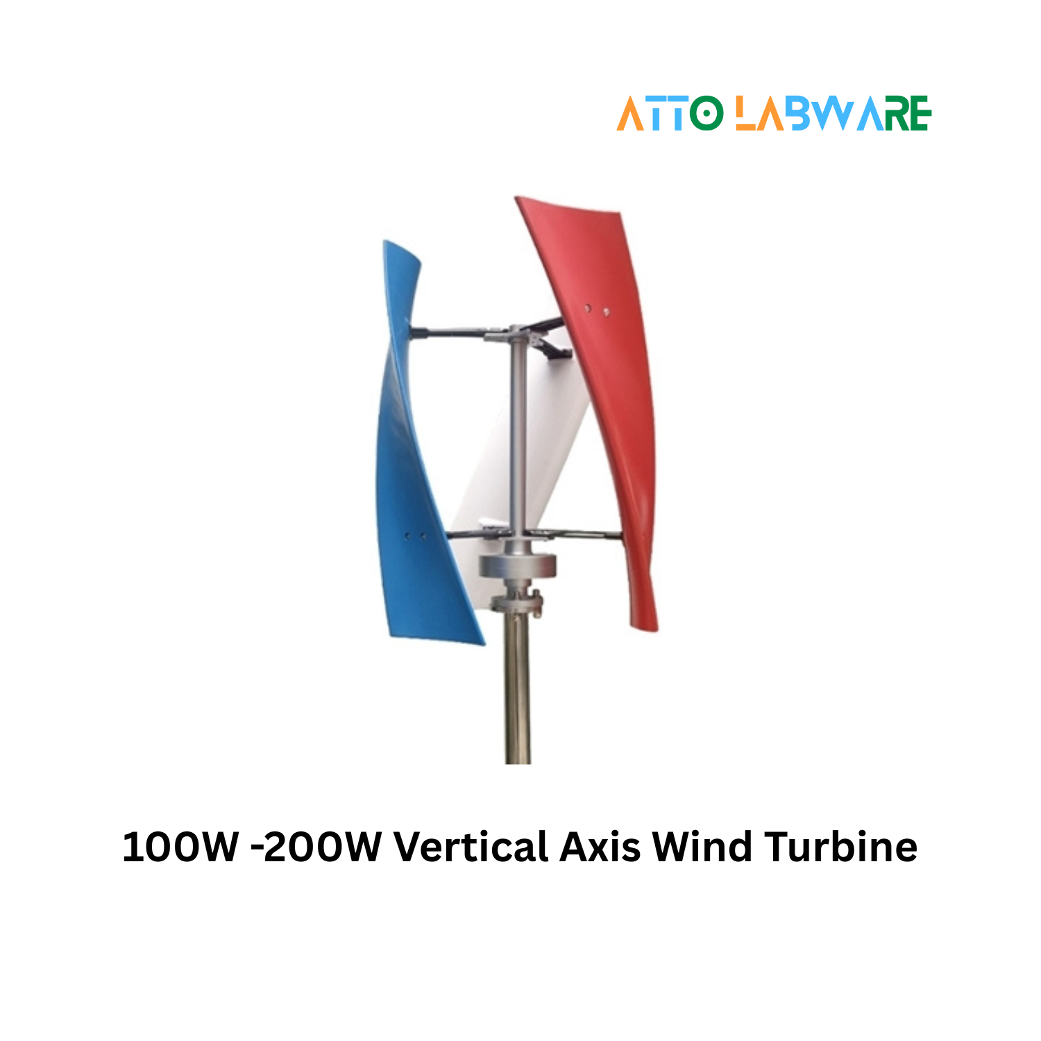 100W Vertical Axis Wind Turbine Test Bench - Image 2