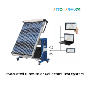 Evacuated tubes solar Collectors Test System