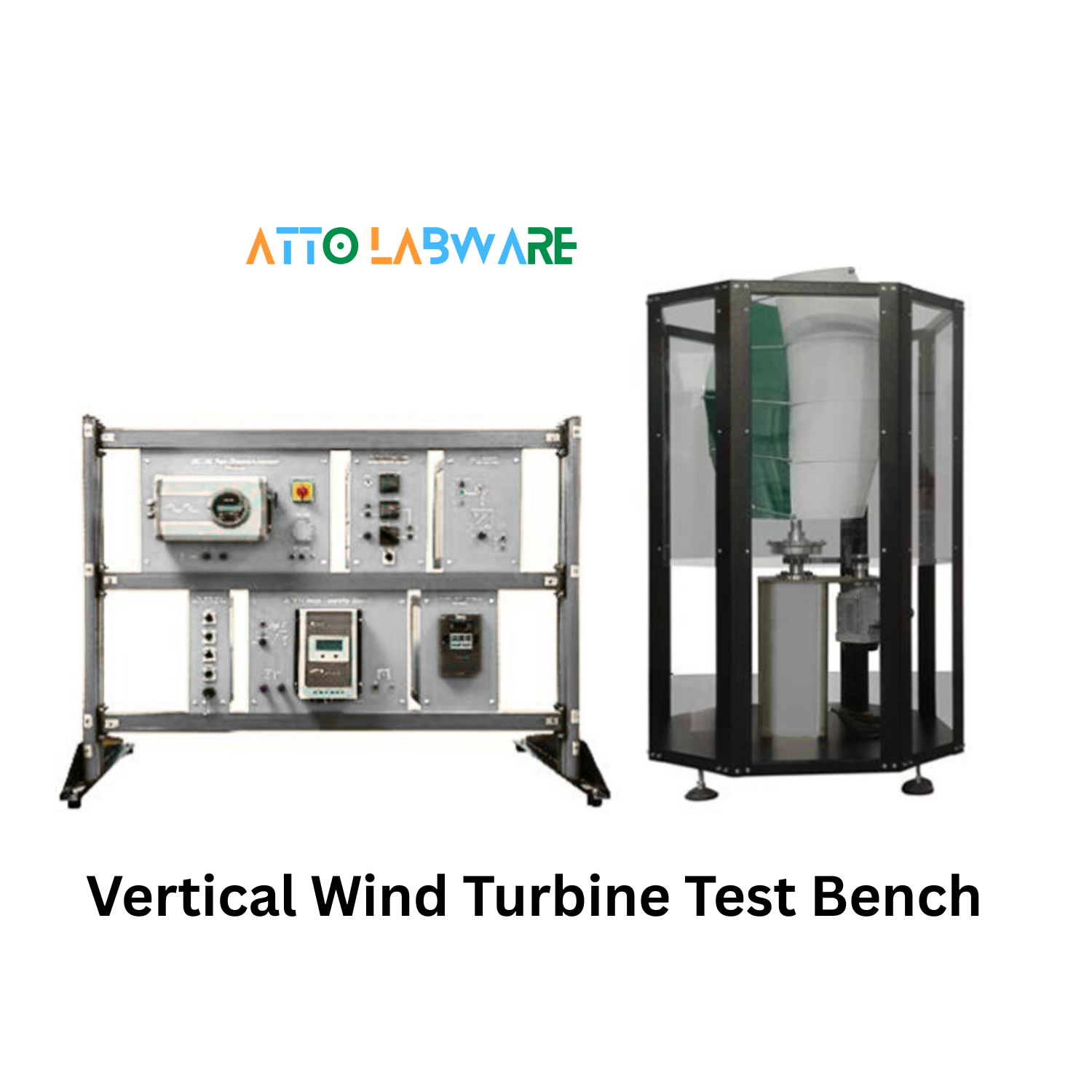 100W Vertical Axis Wind Turbine Test Bench
